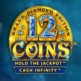 Try 12 Coins Grand Diamond Edition slot by Wazdan on rodeoslots.net – logo image