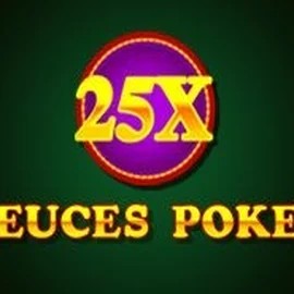 25x Deuces Poker slot icon by iSoftBet, available at Rodeo Casino
