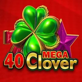 40 Mega Clover slot icon by Amusnet Interactive, available at Rodeo Casino