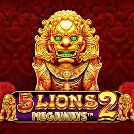 5 Lions Megaways 2 by Pragmatic Play, showcased at rodeoslots.net – game logo