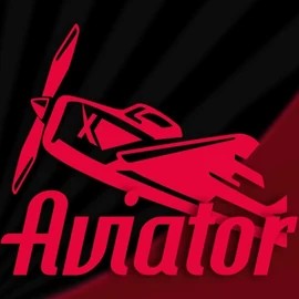 Enjoy Aviator by Spribe – logo hosted on rodeoslots.net