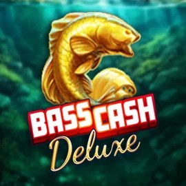 Bass Cash Deluxe slot logo by Alchemy Gaming at Rodeo Casino