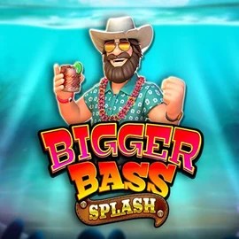Bigger Bass Splash logo by Pragmatic Play at Rodeo Casino