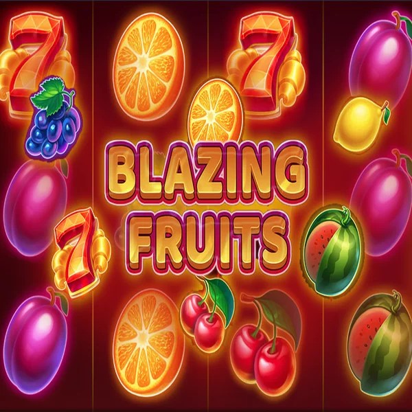 Blazing Fruits logo by Inbet Games at Rodeo Casino