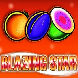 Blazing Star slot logo by Merkur Gaming at Rodeo Casino