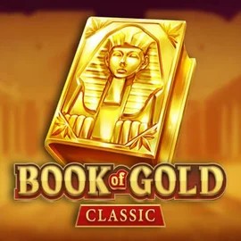 Book of Gold Classic slot visual from Playson available on rodeoslots.net