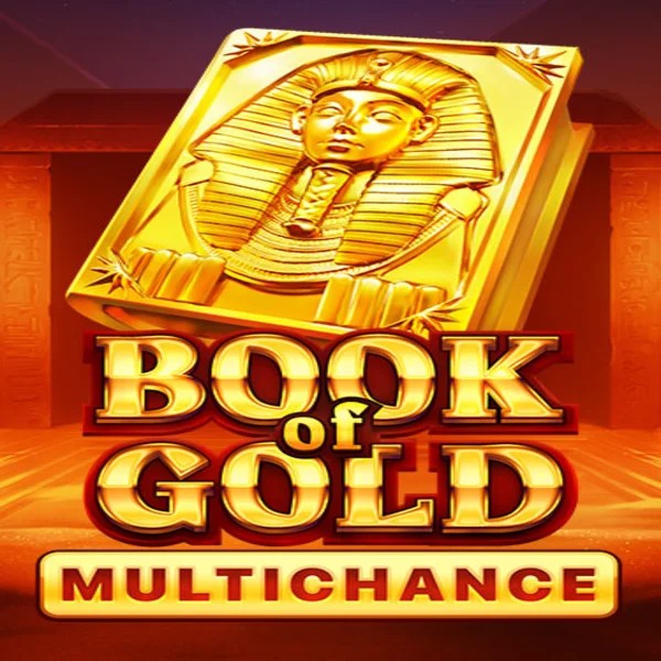 Book of Gold Multichance casino game by Playson – featured logo at Rodeo Casino