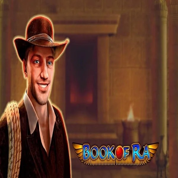Official Slots logo: Book of Ra by Greentube at Rodeo Casino