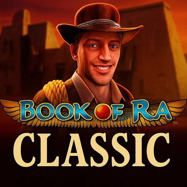 Book of Ra Classic slot visual from Novomatic available on rodeoslots.net