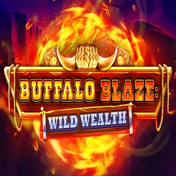 Slots logo of Buffalo Blaze Wild Wealth from OctoPlay at Rodeo Casino
