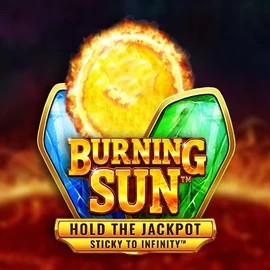 Burning Sun logo by Wazdan at Rodeo Casino