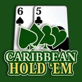 Caribbean Hold'em slot visual from Habanero available on rodeoslots.net