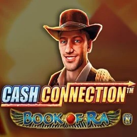 Cash Connection Book Of Ra game by Novomatic – logo hosted on Rodeo Casino
