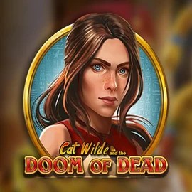 Slots logo of Cat Wilde and the Doom of Dead from  at Rodeo Casino