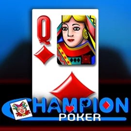 Official Poker logo: Champion Poker by Spin2Win at Rodeo Casino