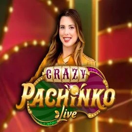 Crazy Pachinko slot icon by Evolution, available at Rodeo Casino