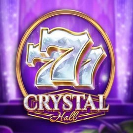 Crystal Hall slot logo by  at Rodeo Casino