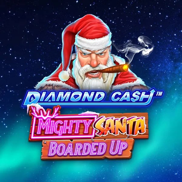 Diamond Cash Mighty Santa Boarded Up online slot from Greentube – play at rodeoslots.net