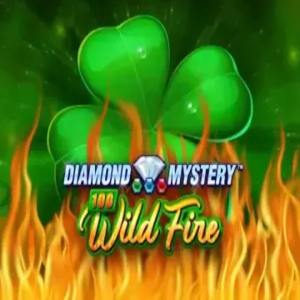 Diamond Mystery 100 Wild Fire slot visual from Greentube available on rodeoslots.net