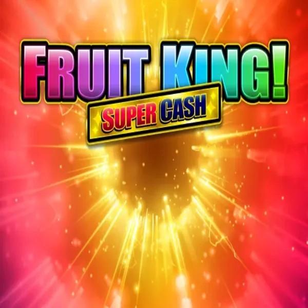 Official Slots logo: Fruit King Super Cash by Greentube at Rodeo Casino
