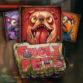Fugly Pets by Stakelogic, showcased at rodeoslots.net – game logo
