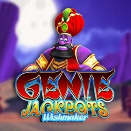 Genie Jackpots Wishmaker by Blueprint Gaming, showcased at rodeoslots.net – game logo