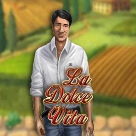 La Dolce Vita by Gamomat, showcased at rodeoslots.net – game logo