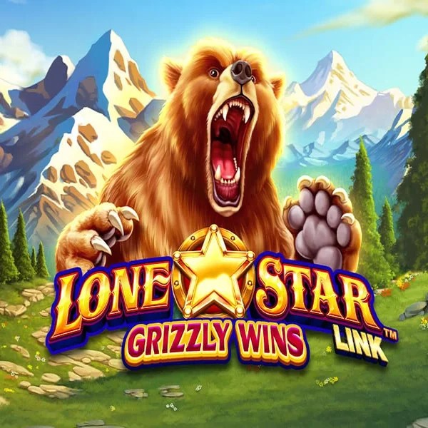 Official Slots logo: Lone Star Link Grizzly Wins by Greentube at Rodeo Casino