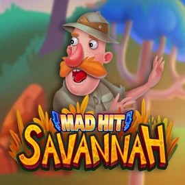Official Slots logo: Mad Hit Savannah by RubyPlay at Rodeo Casino