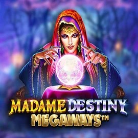 Madame Destiny Megaways logo – Slots by Pragmatic Play at Rodeo Casino
