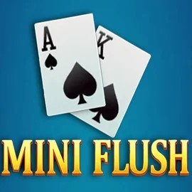 Mini Flush by TaDa Gaming, showcased at rodeoslots.net – game logo