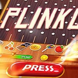 Plinko slot logo by BGAMING at Rodeo Casino