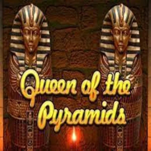 Queen of the Pyramids logo – Slots by Playtech at Rodeo Casino
