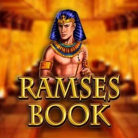 Slots logo of Ramses Book from Gamomat at Rodeo Casino