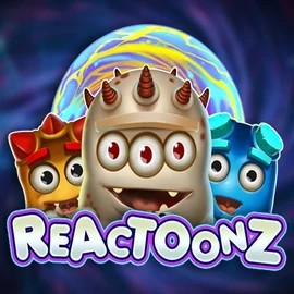 Reactoonz game by  – logo hosted on Rodeo Casino