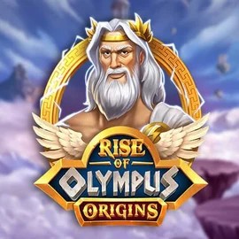 Rise of Olympus Origins slot logo by  at Rodeo Casino