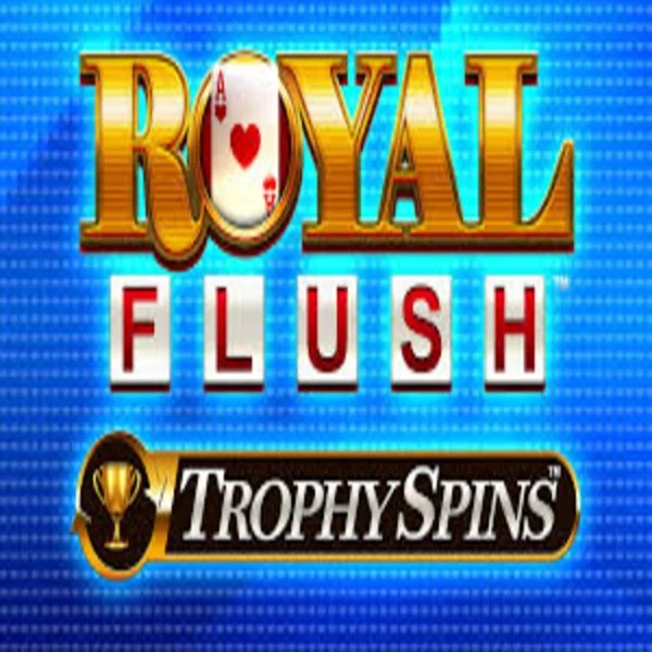 Royal Flush Trophy Spins logo by Greentube Rodeo Casino