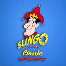 Slingo Classic 20th Anniversary logo by Slingo Rodeo Casino
