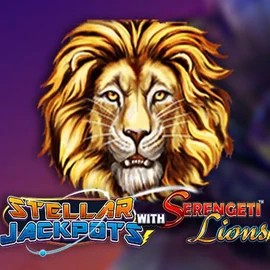 Stellar Jackpots with Serengeti Lions game by Lightning Box Game – logo hosted on Rodeo Casino