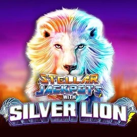 Stellar Jackpots with Silver Lion game by Lightning Box Game – logo hosted on Rodeo Casino