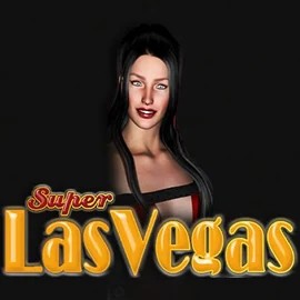 Super Las Vegas slot logo by PlayLabs at Rodeo Casino