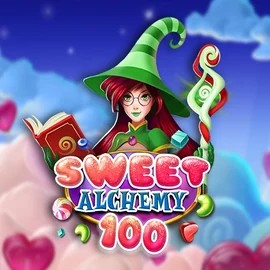 Sweet Alchemy 100 by , showcased at rodeoslots.net – game logo