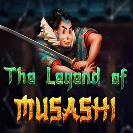 The Legend of Musashi online game logo by Peter & Sons on rodeoslots.net