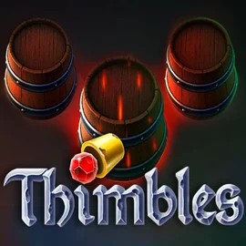 Thimbles logo by Evoplay Rodeo Casino
