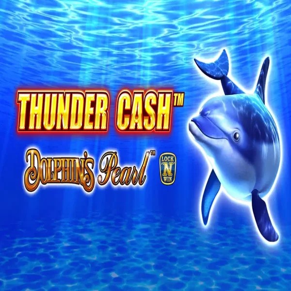 Thunder Cash Dolphins Pearl logo by Novomatic Rodeo Casino