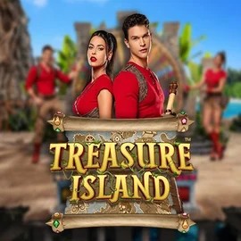 Treasure Island by Pragmatic Play, showcased at rodeoslots.net – game logo
