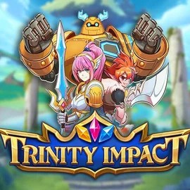 Official Slots logo: Trinity Impact by  at Rodeo Casino