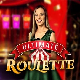 Ultimate Roulette slot logo by Ezugi at Rodeo Casino