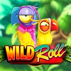 Wild Roll online game logo by Playtech on rodeoslots.net