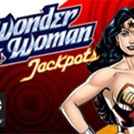 Wonder Woman Jackpots logo by Amaya at Rodeo Casino